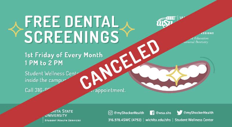 Dental Screenings canceled 12420