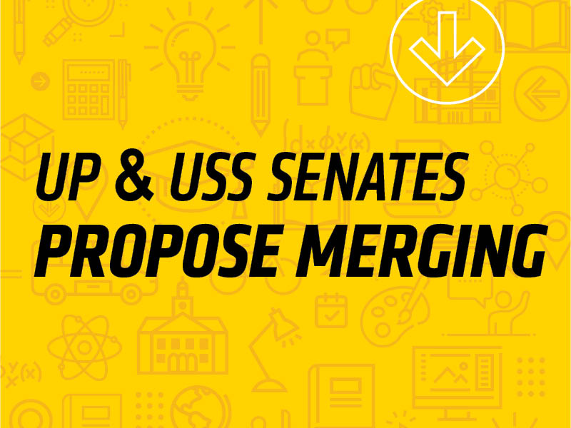 Senates propose merger