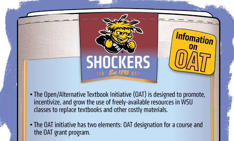 The Open / Alternative Textbook (OAT) initiative is designed to promote, incentivize, and grow the use of freely-available resources in WSU classes to reduce the economic impact of textbook costs on the student body.
