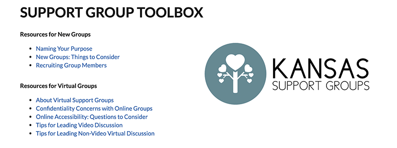 Support Group Toolbox