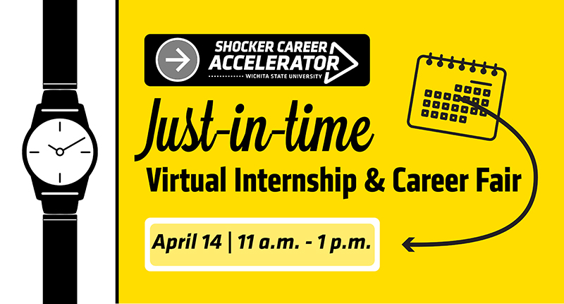 Just-in-time Virtual Internship & Career Fair | April 14 | 11 a.m. - 1 p.m.