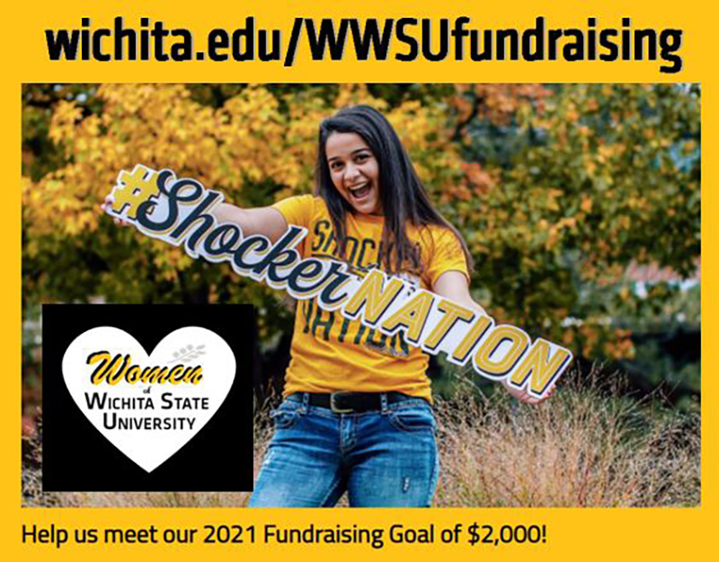 wichita.edu/WWSUfundraising - Help us meet our 2021 Fundrasing Goal of $2,000