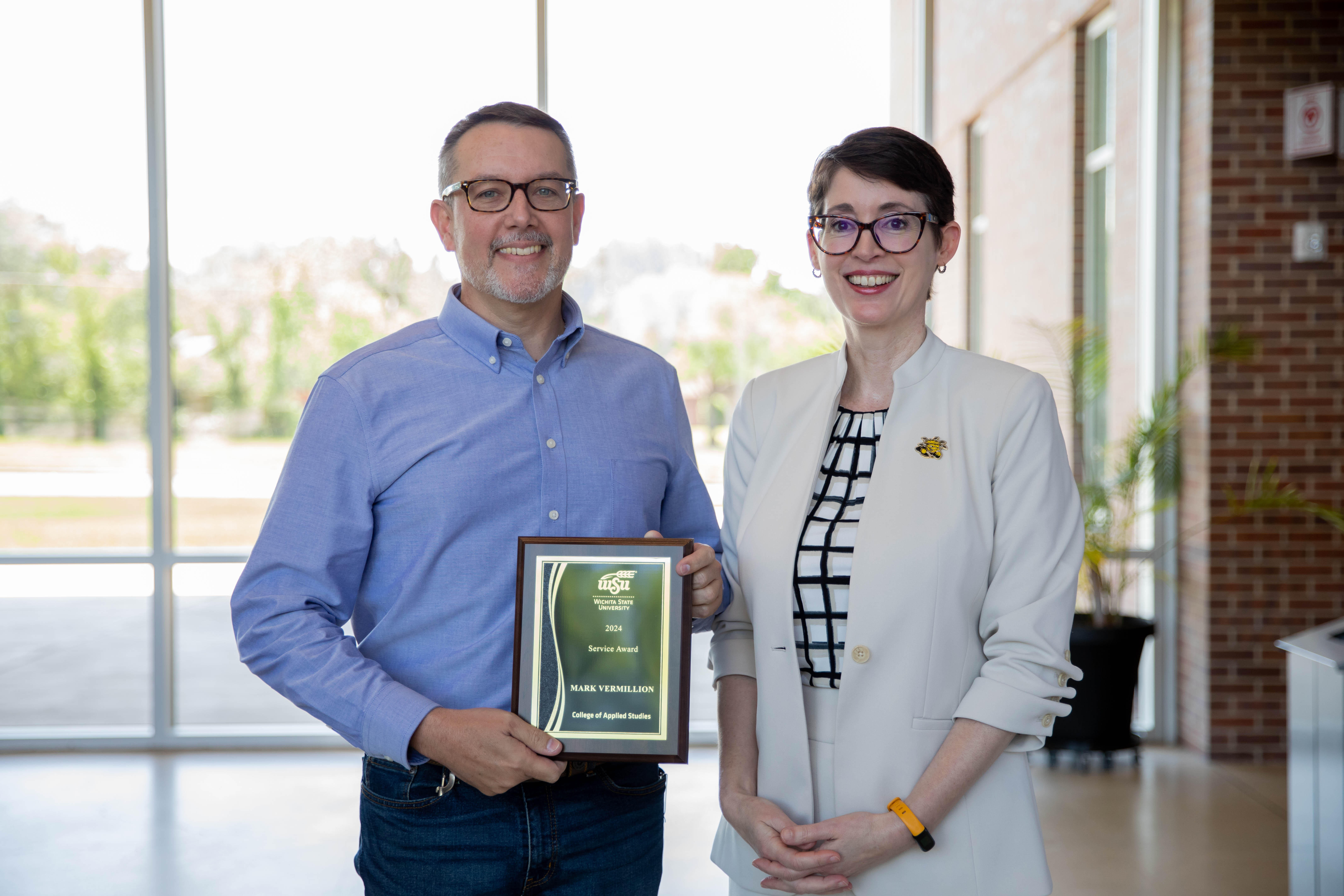 Mark Vermillion and Jennifer Friend