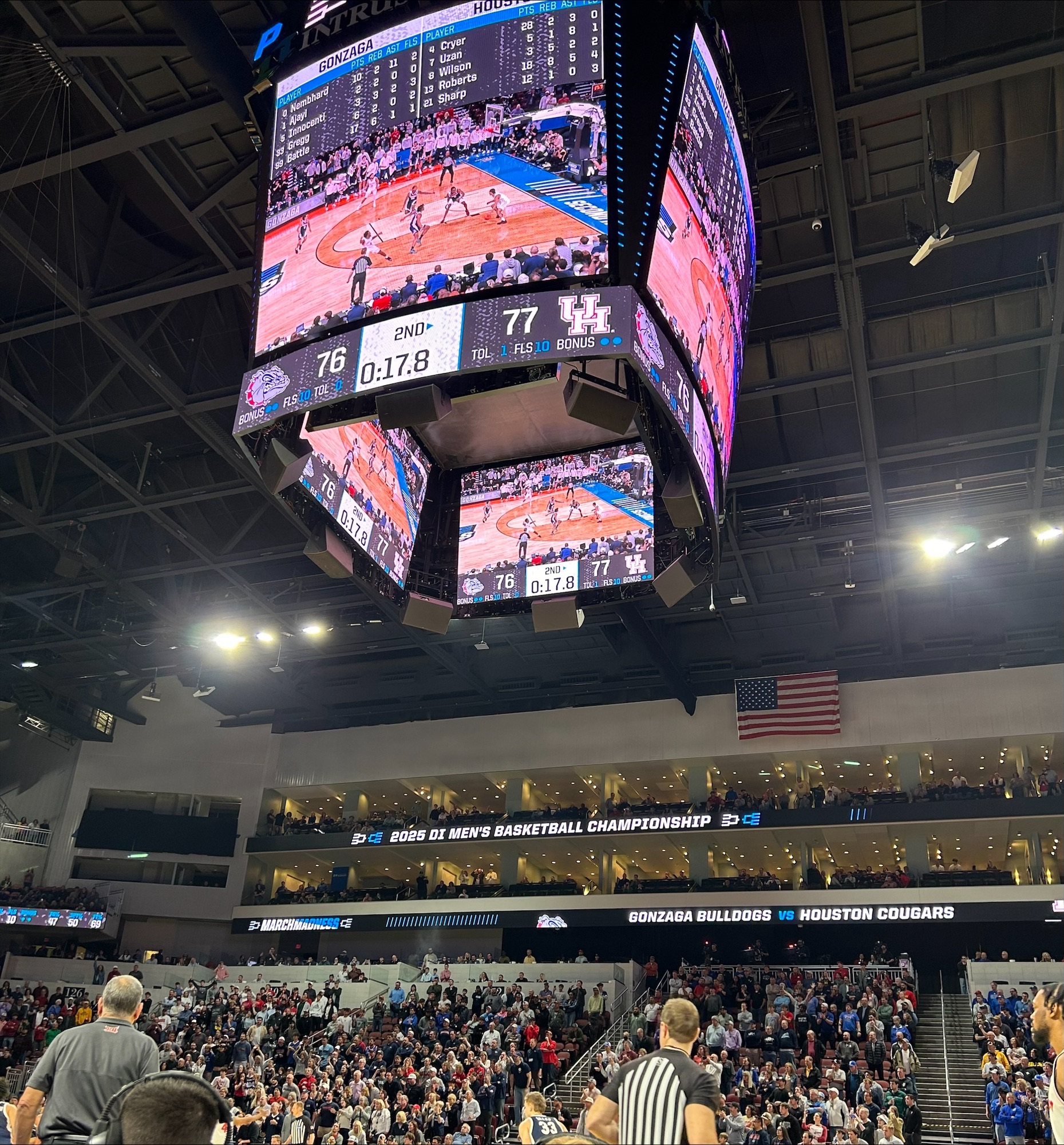 SLS Student, Larissa Raigosa, working the 2025 NCAA Tournament in Wichita SLS Student, Larissa Raigosa, working the 2025 NCAA Tournament in Wichita