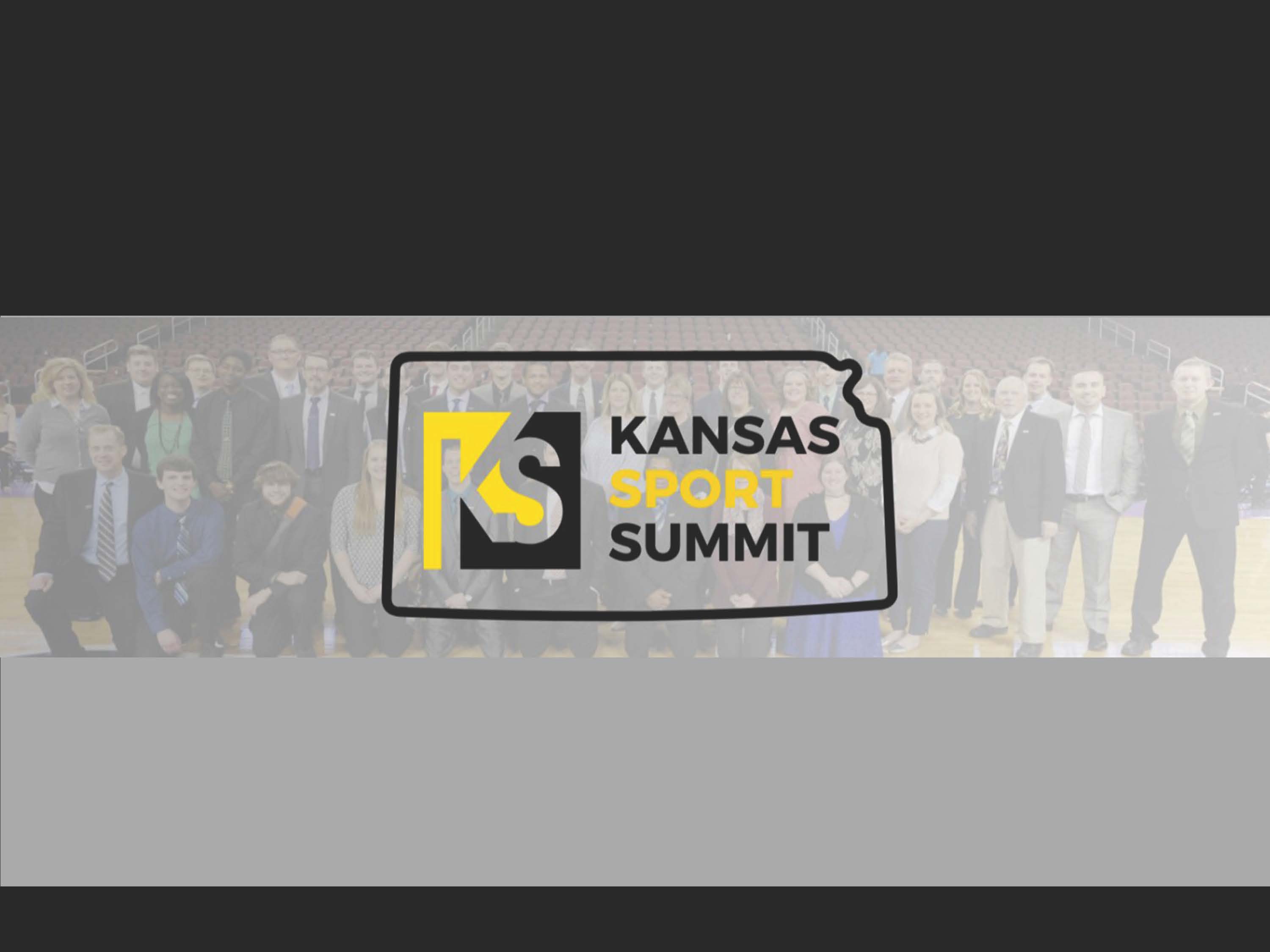 Kansas Sport Summit logo heading image. 