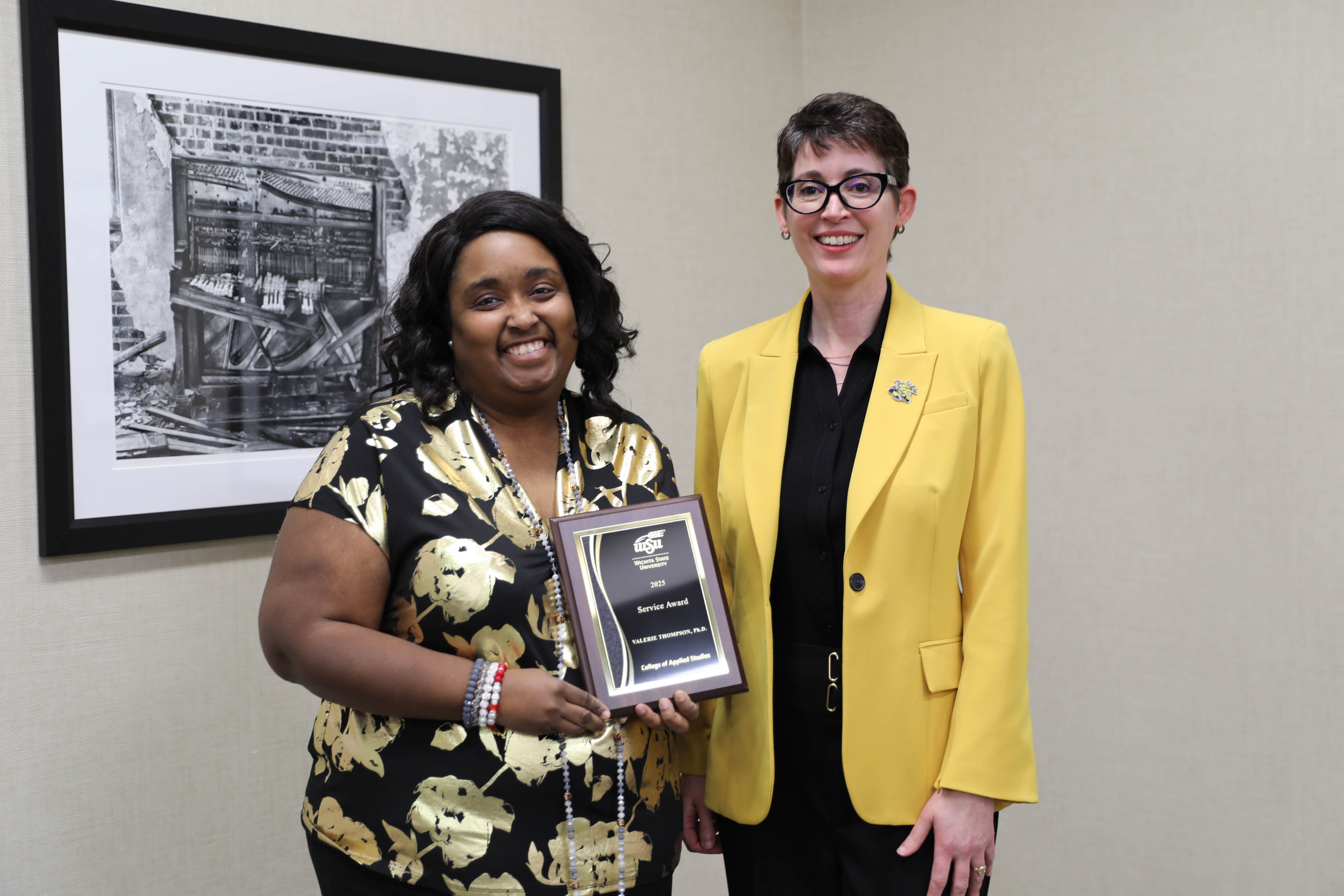 Service Award, Dr. Valerie Thompson Service Award, Dr. Valerie Thompson