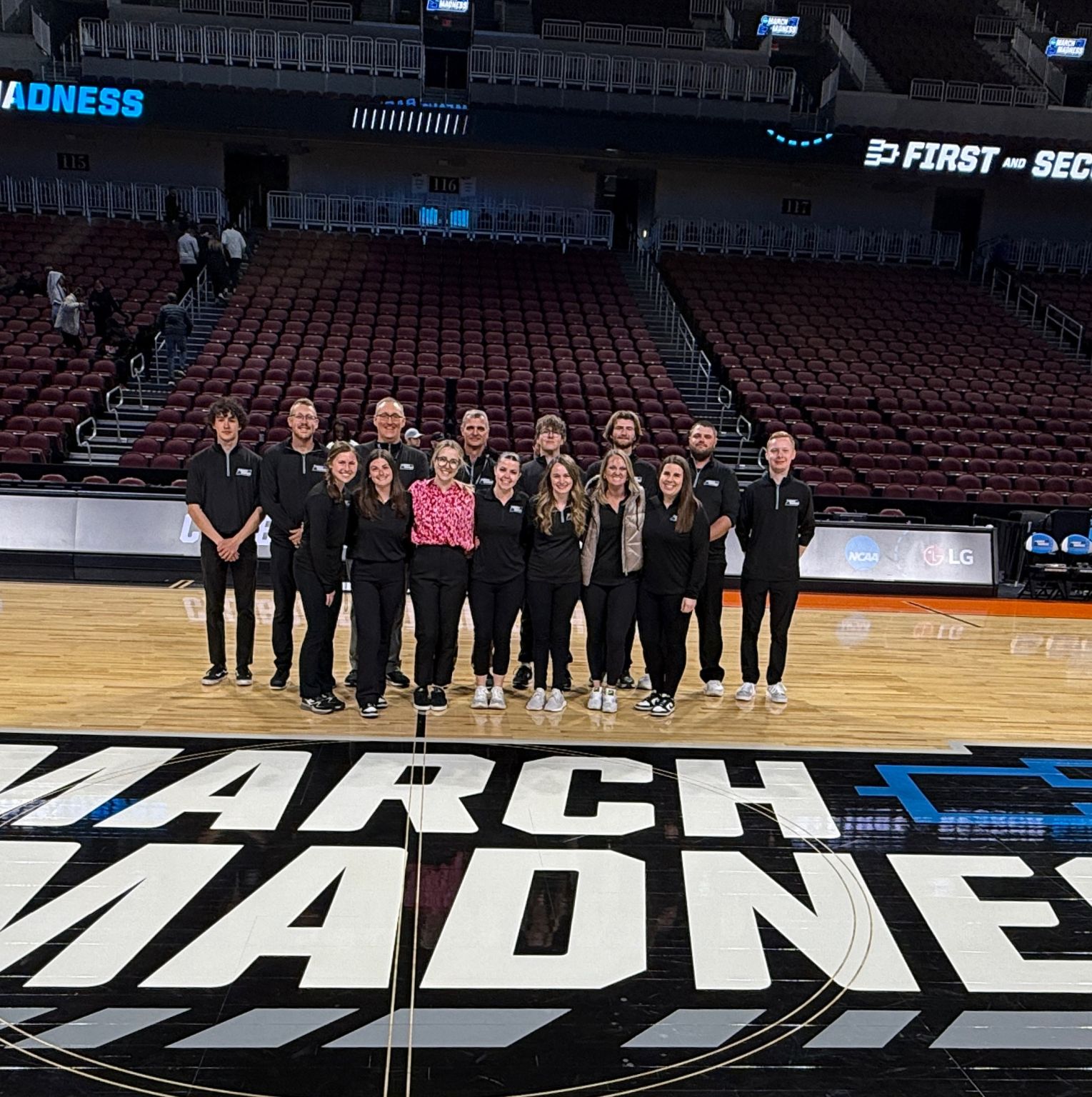 WSU Students at 2025 NCAA Basketball Tournament in Wichita WSU Students at 2025 NCAA Basketball Tournament in Wichita