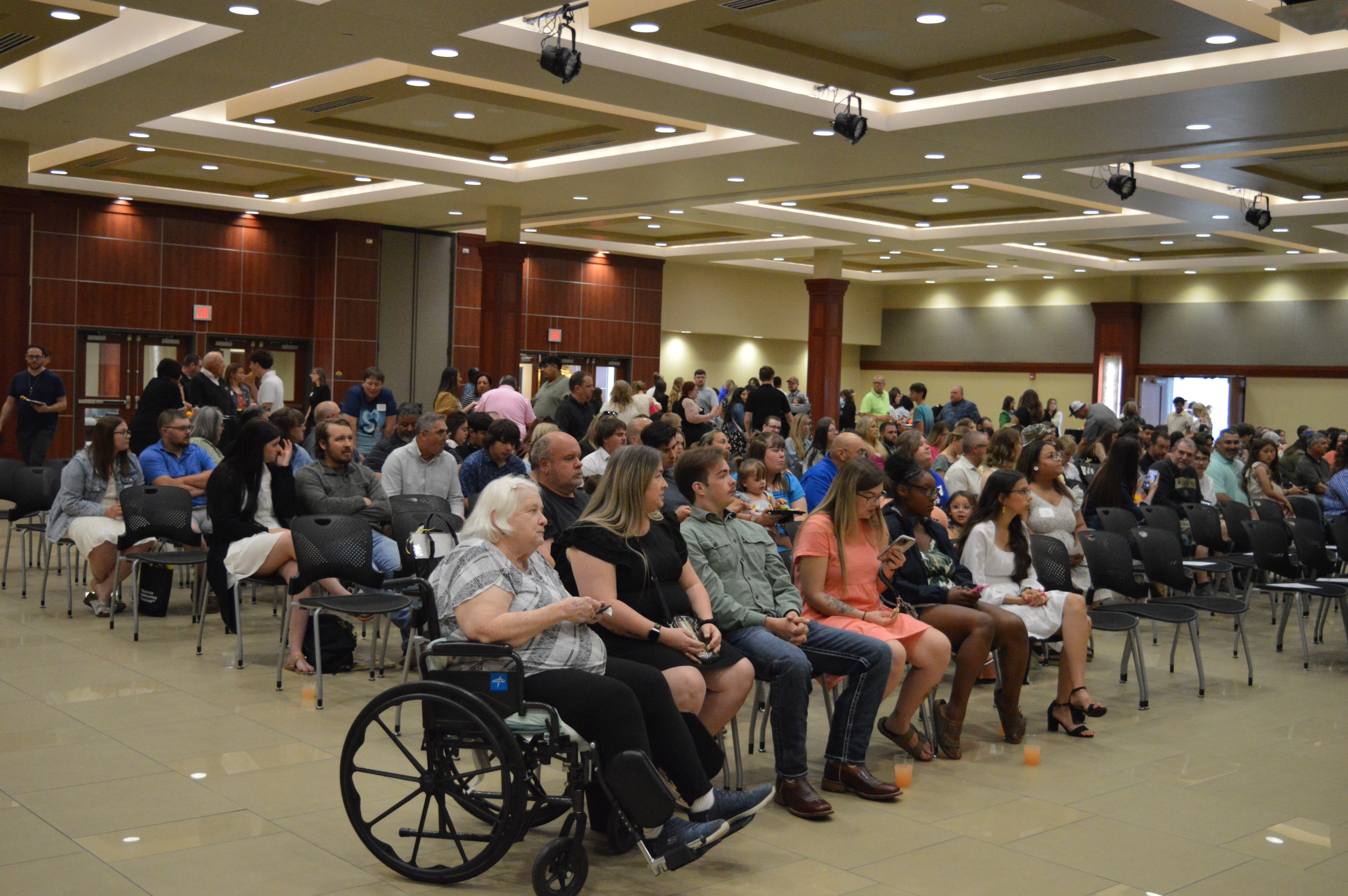 Audience at TAP Pinning Ceremony