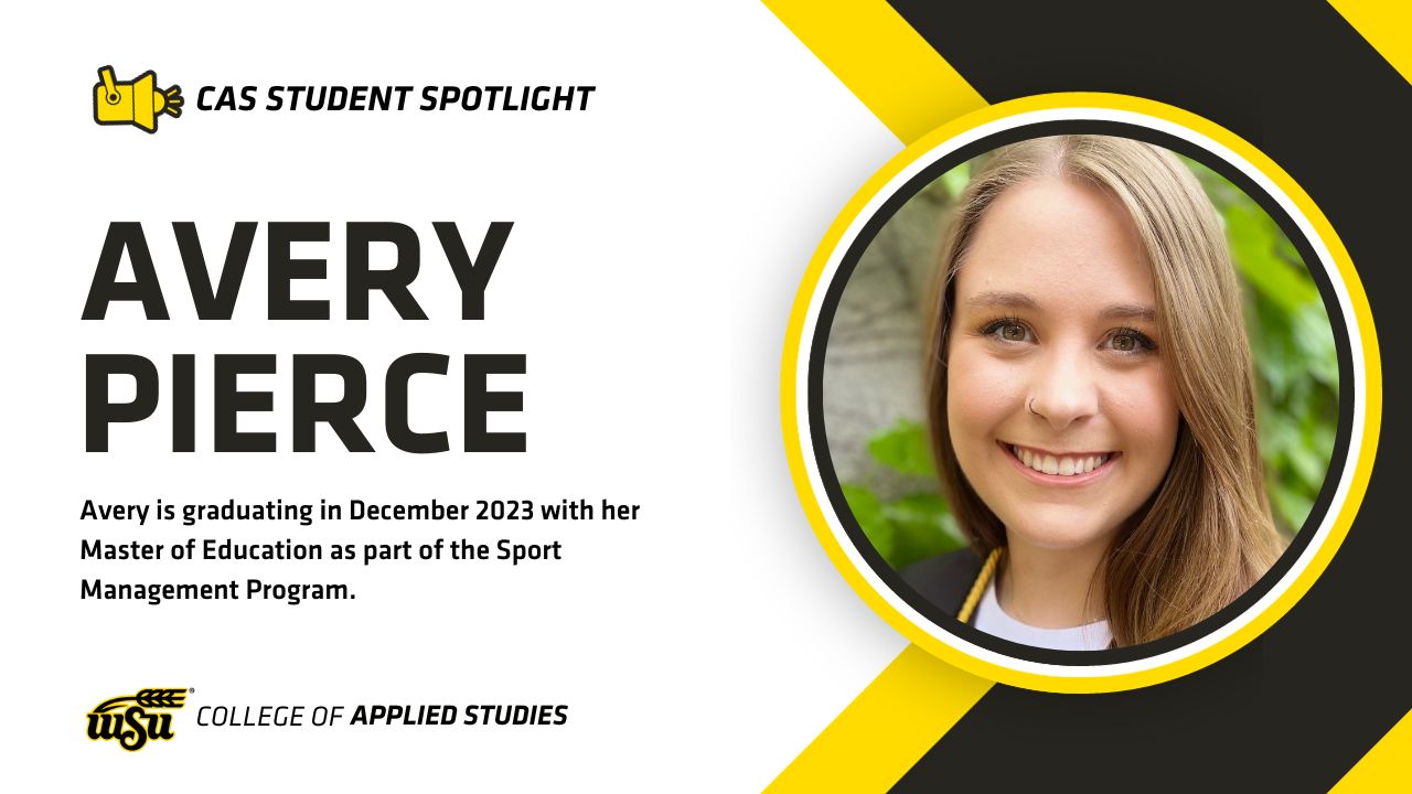 College of Applied Studies - Student Spotlight - Avery Pierce