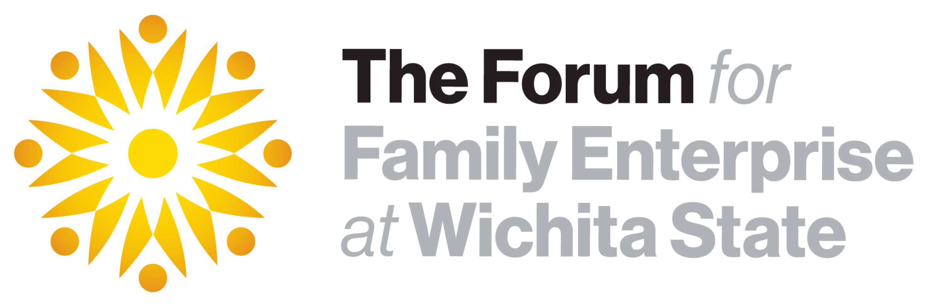 The Forums for Family Enterprise at Wichita State logo.