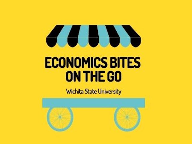 Economic Bites on the Go logo banner. 
