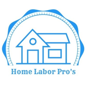 A house, underneath says home labor pros