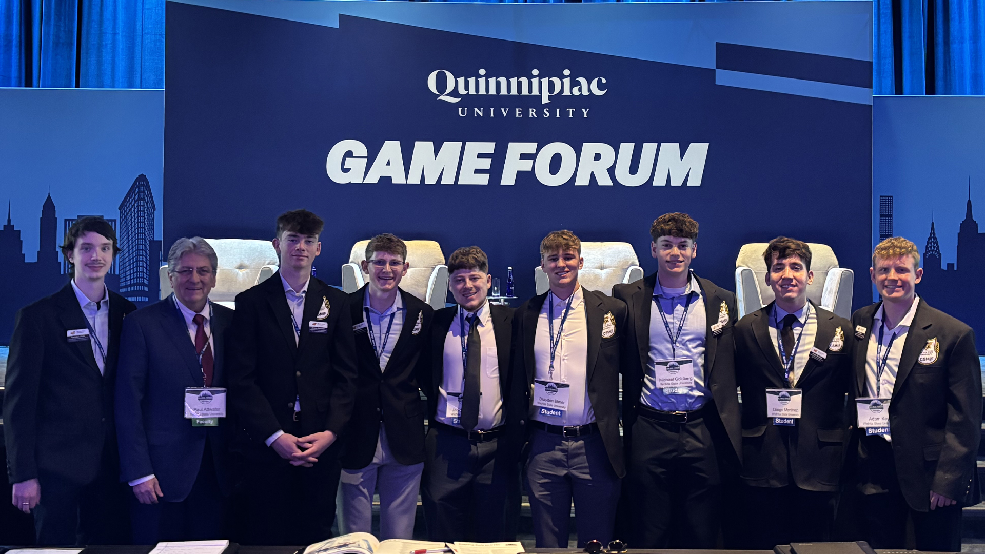 Eight students from the Erin and Kyle Cummings Student Managed Investment Fund (CSMIF) at the Barton School of Business recently traveled to New York City for a transformative learning experience.