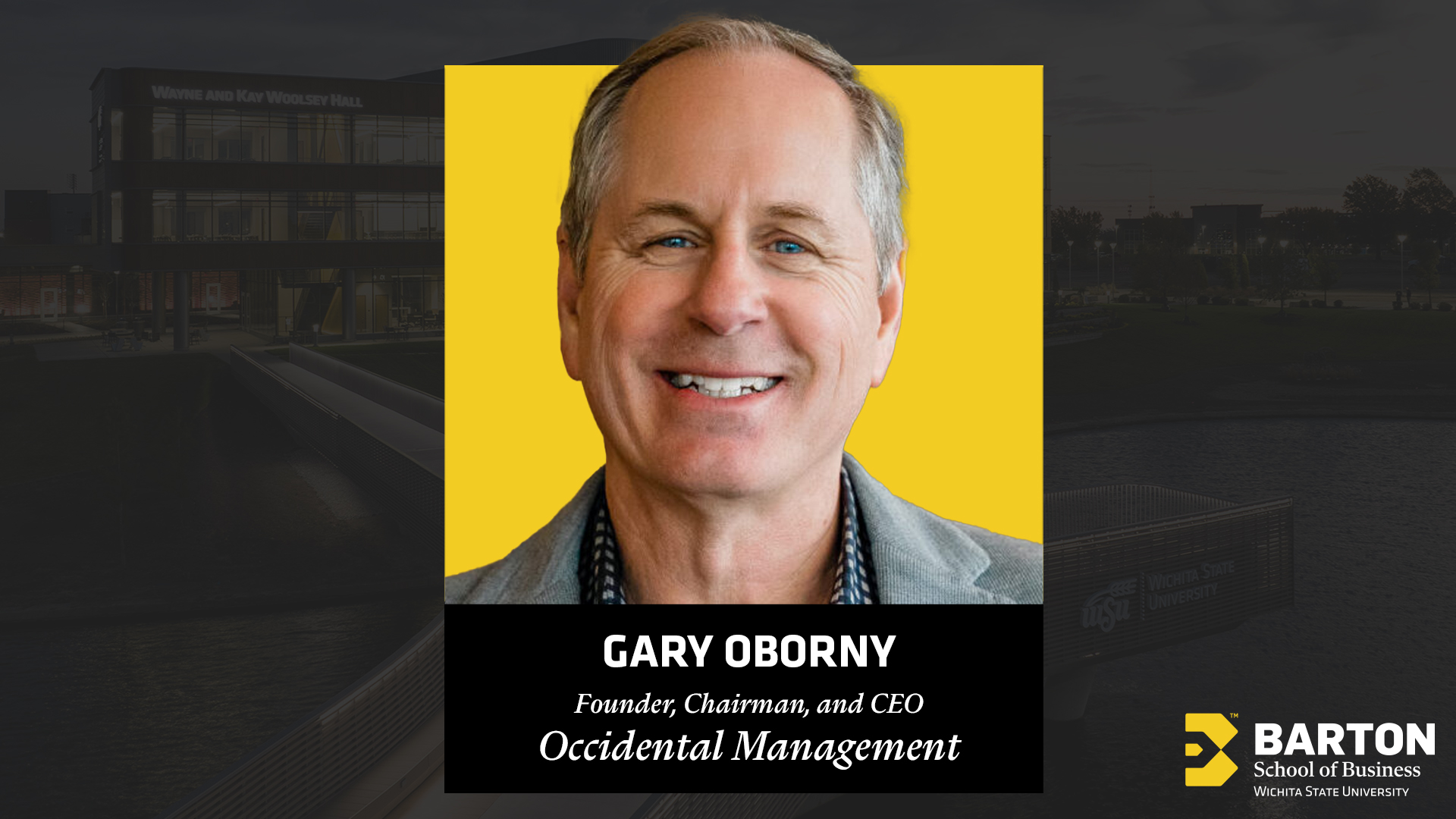 Gary Oborny Joins Barton School Dean’s Advisory Board