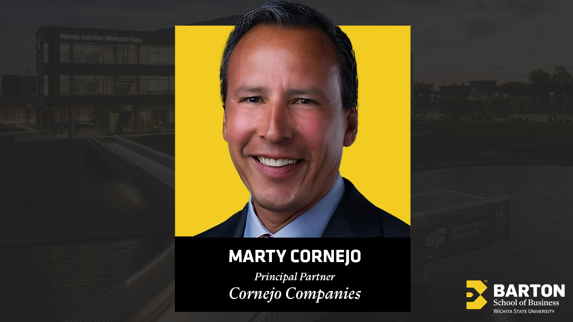 Marty Cornejo Joins Barton School Dean’s Advisory Board
