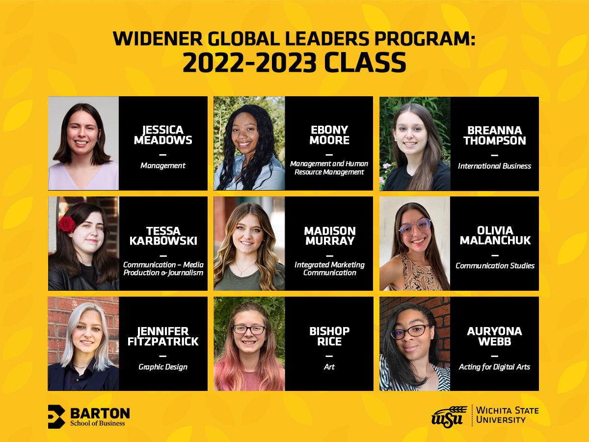 Widener Global Leaders Program 2022-2023 Class