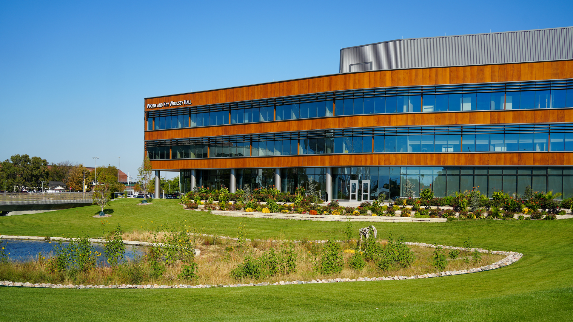 The Wayne and Kay Woolsey Gardens.