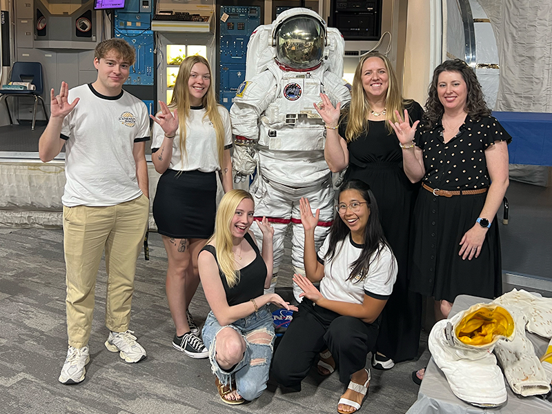 College of Innovation and Design CosmoShox Team at the Galaxy Forum