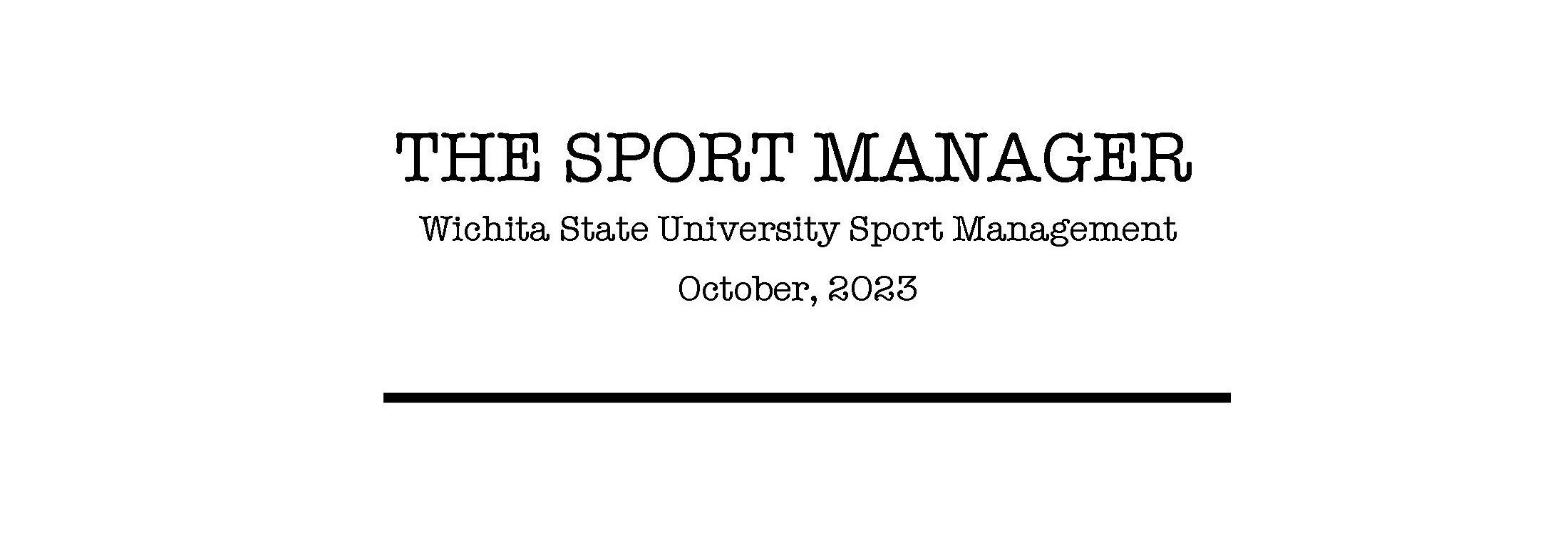 Banner-The Sport Manager Banner-The Sport Manager