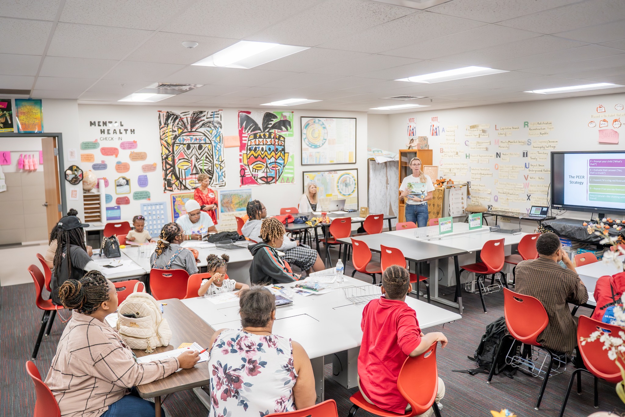 Dr. Kim Moody presenting to a group during a recent CLEAR event Dr. Kim Moody presenting to a group during a recent CLEAR event