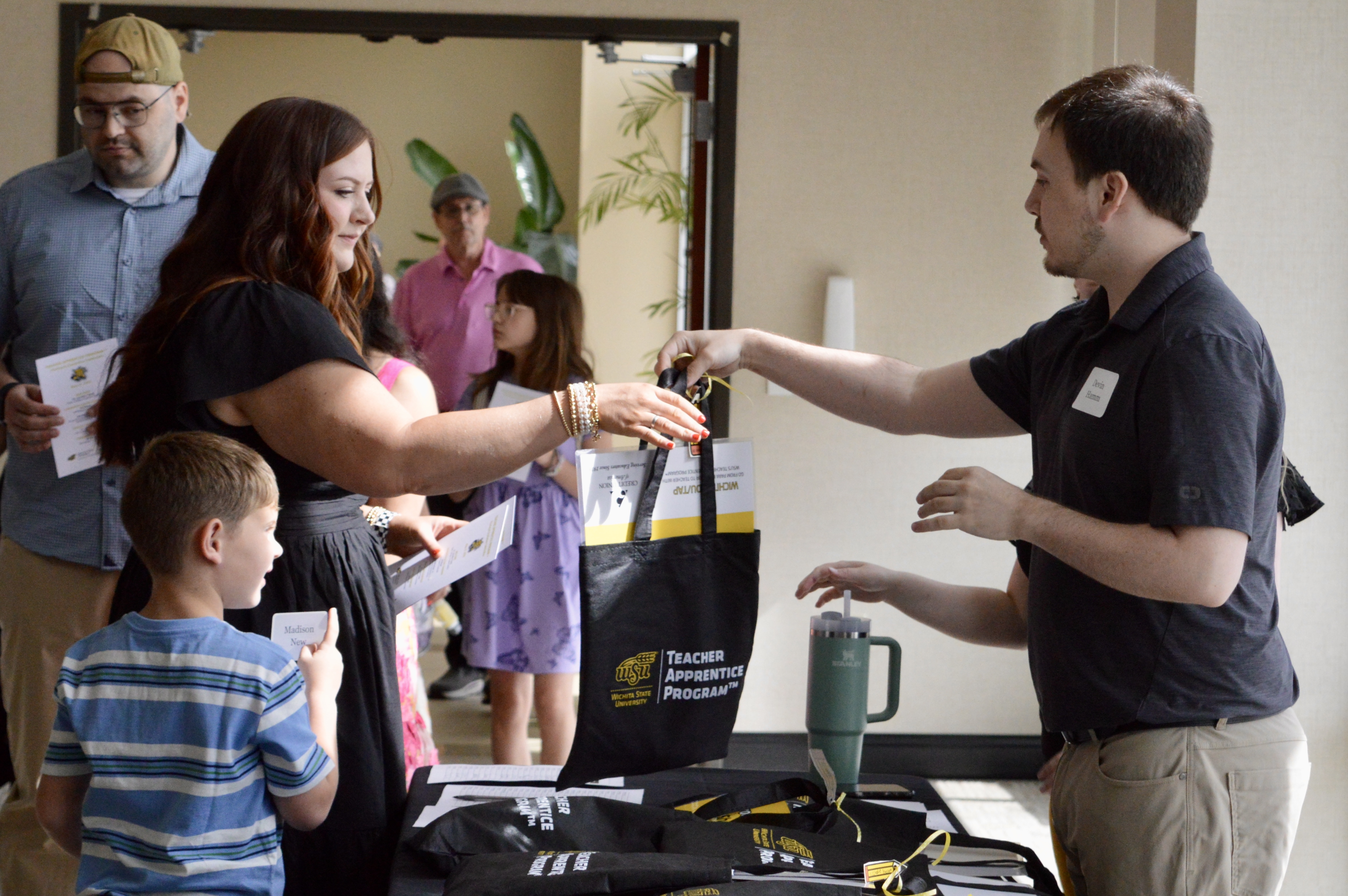 TAP students receive gifts
