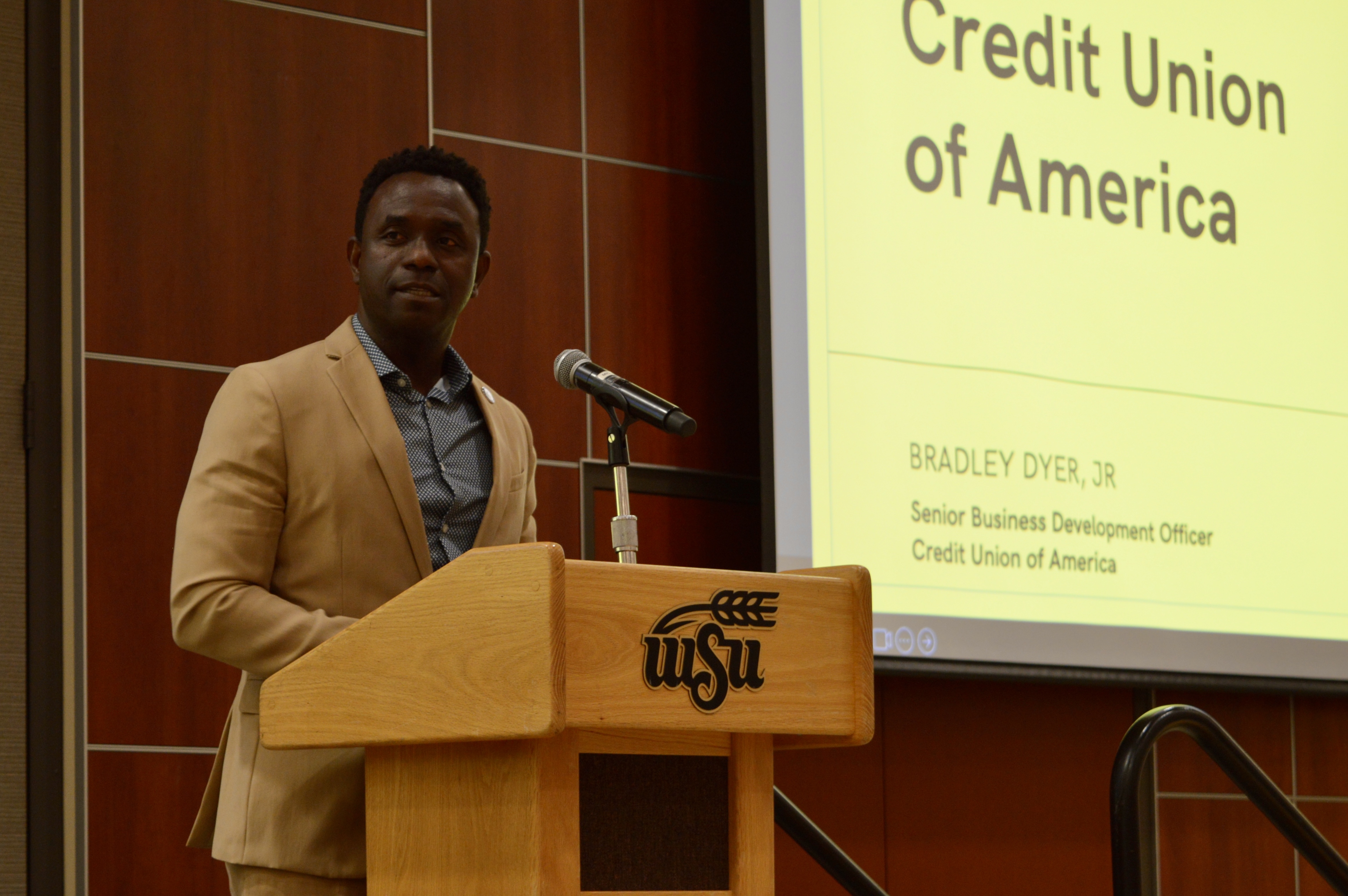 Bradley speaking at TAP Pinning