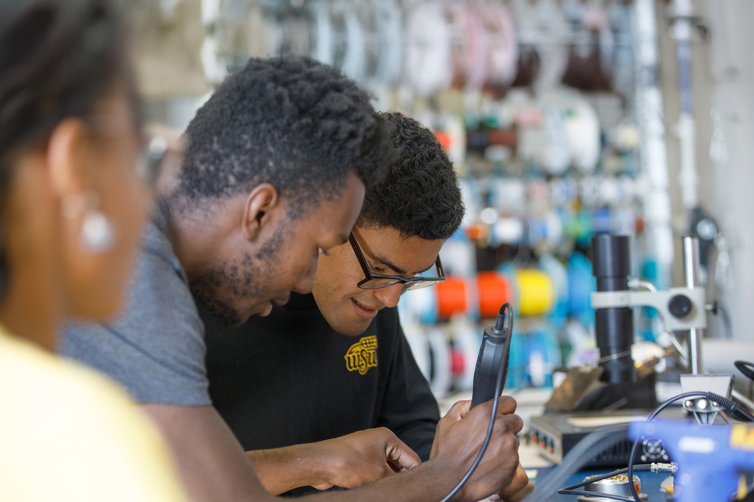 Graduate Students in Lab