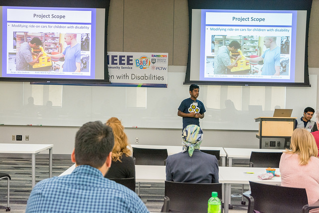 EPICS in IEEE at WSU EPICS in IEEE at WSU: Thanatheepan, Project Manager EPICS in IEEE at WSU, providing an outline about the program