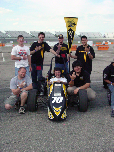 2007-2008 Team Top Row - Nick Deneault, Barrett Ellis, Jason Grube, James Pham Bottom Row - Scott Jones, Ben Martin, Azim Yazdani