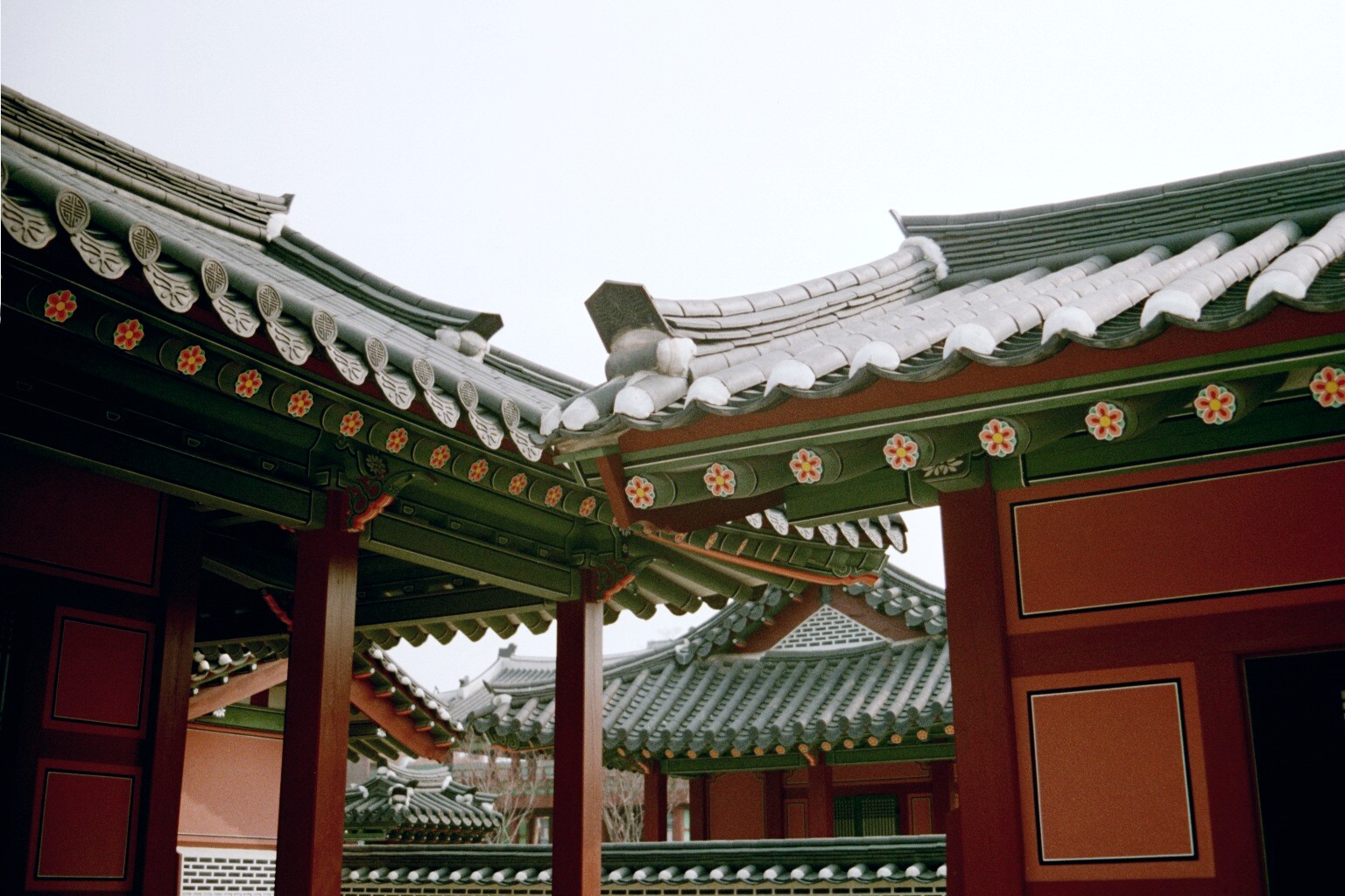 Korean Palace buildings