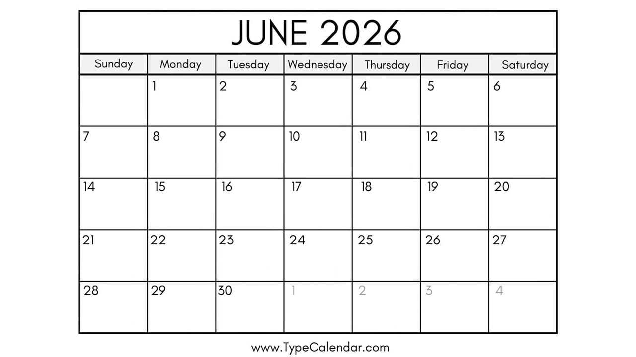 NMR reservation calendar for June 2026