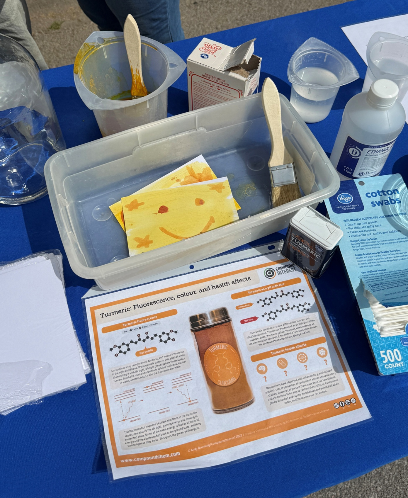 Table of scientific activities