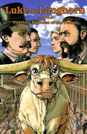 Photo of the cover of Luke the Longhorn.
