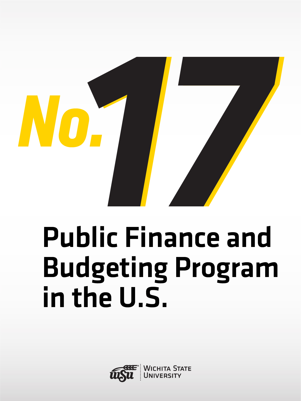 No. 17 Public Finance and Budgeting Program in the U.S.
