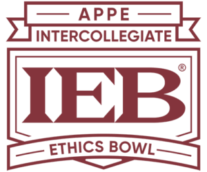 Logo for the Intercollegiate Ethics Bowl
