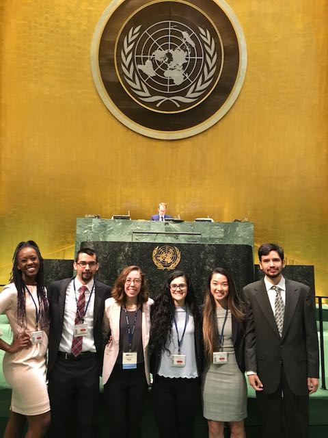 students at the united nations