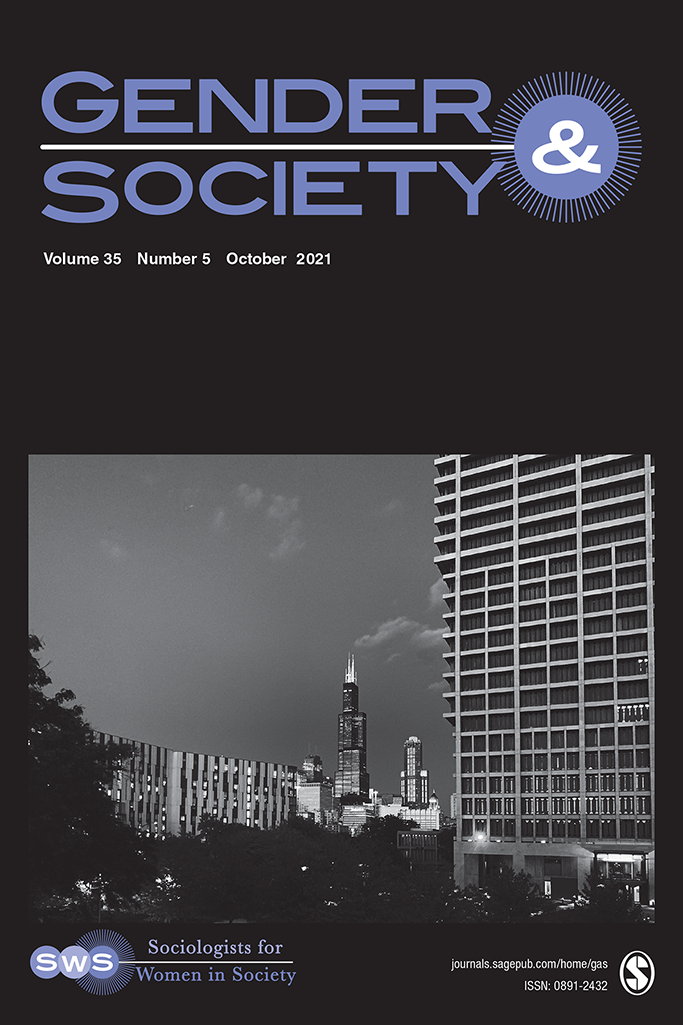 Cover of Gender & Society