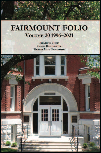Cover of the Fairmount Folio, volume 20. 