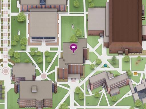 Map of Lindquist Hall