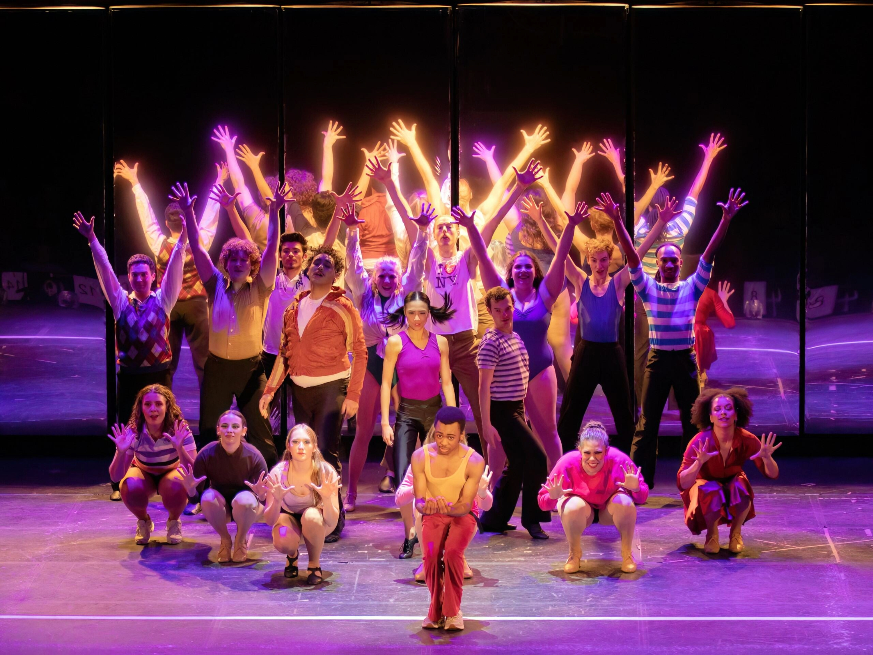 School of Performing Arts Students In A Production