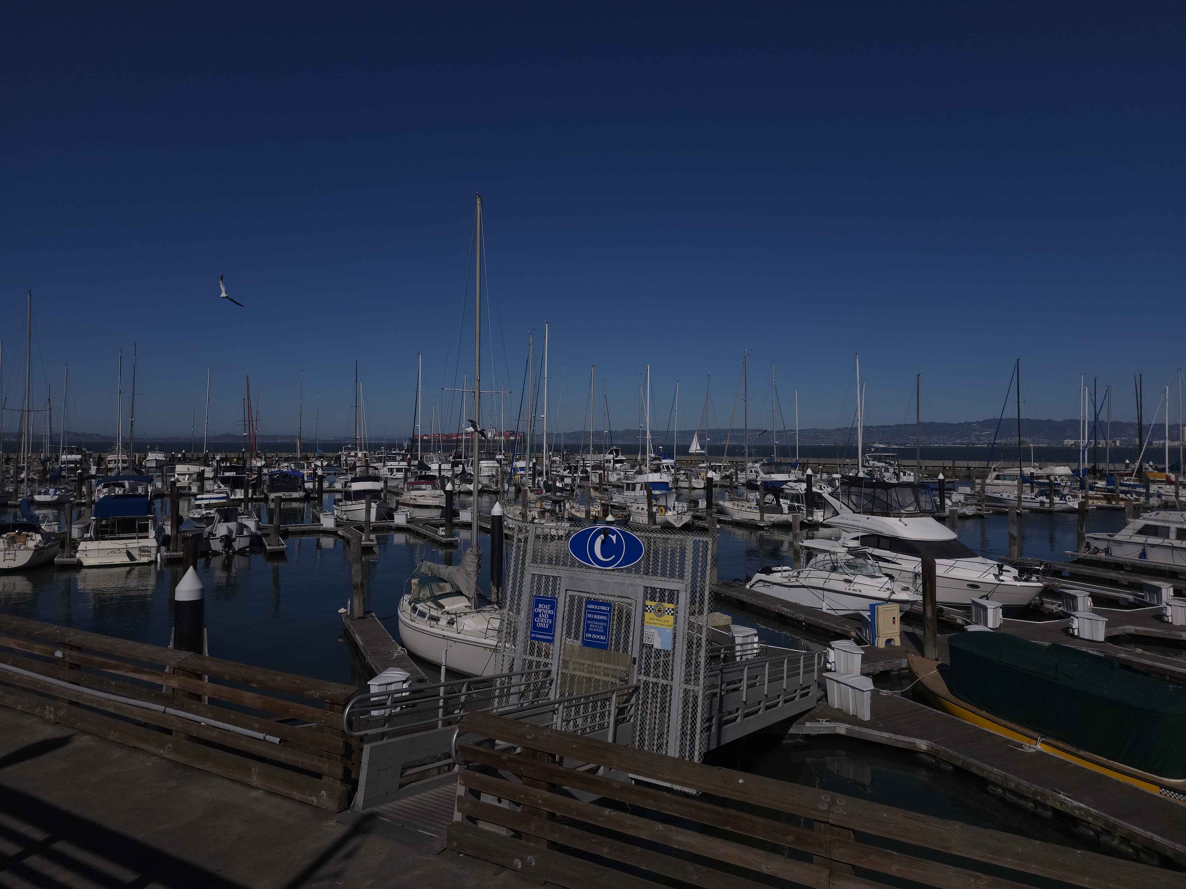 A pier in San Francisco, California.