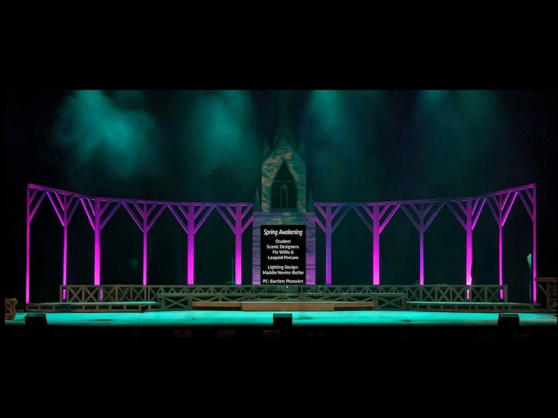 Spring Awakening set for Spring Awakening production