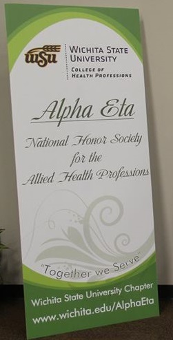 Alpha Eta Ceremony Banner