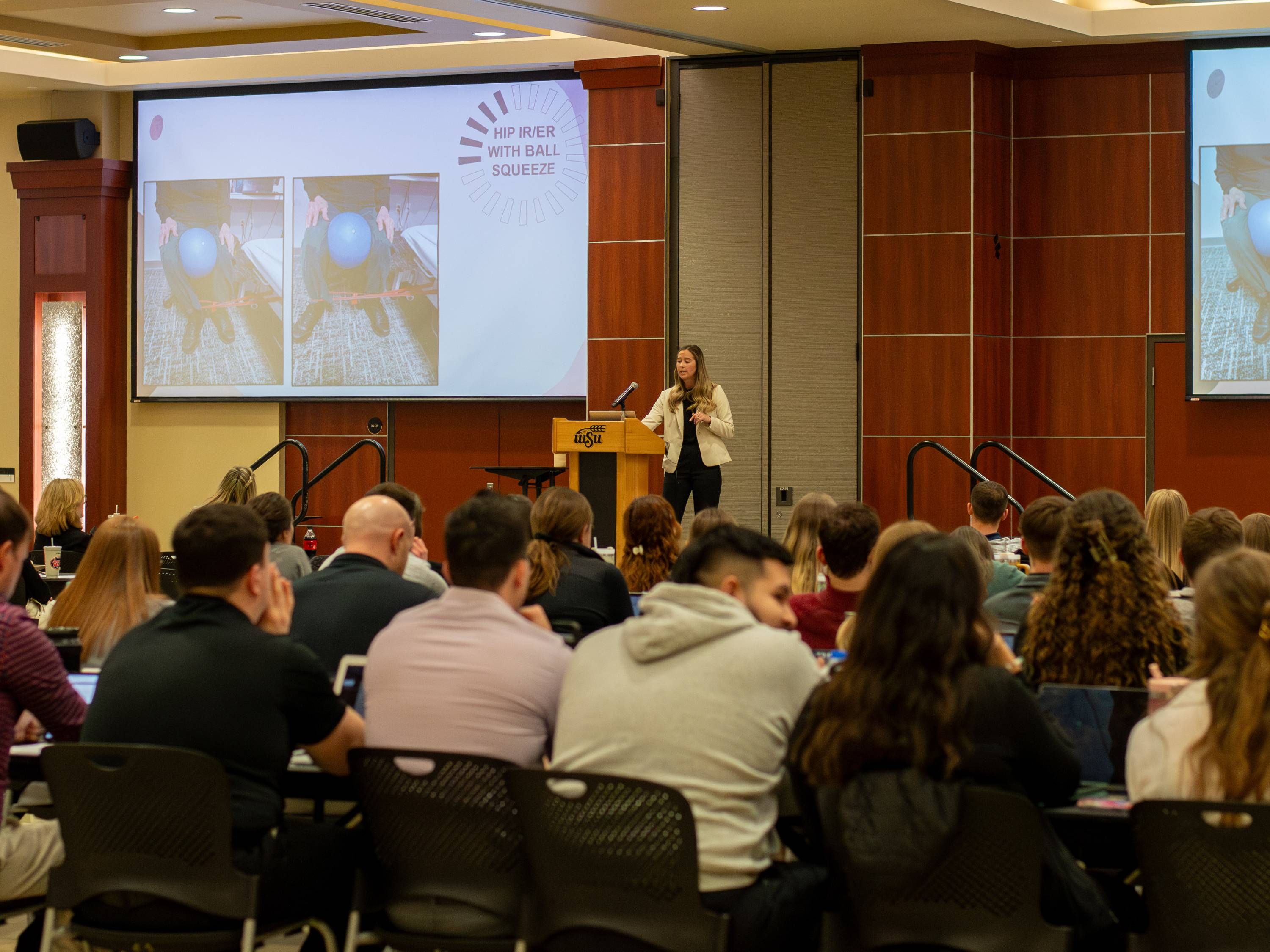 PT students and faculty