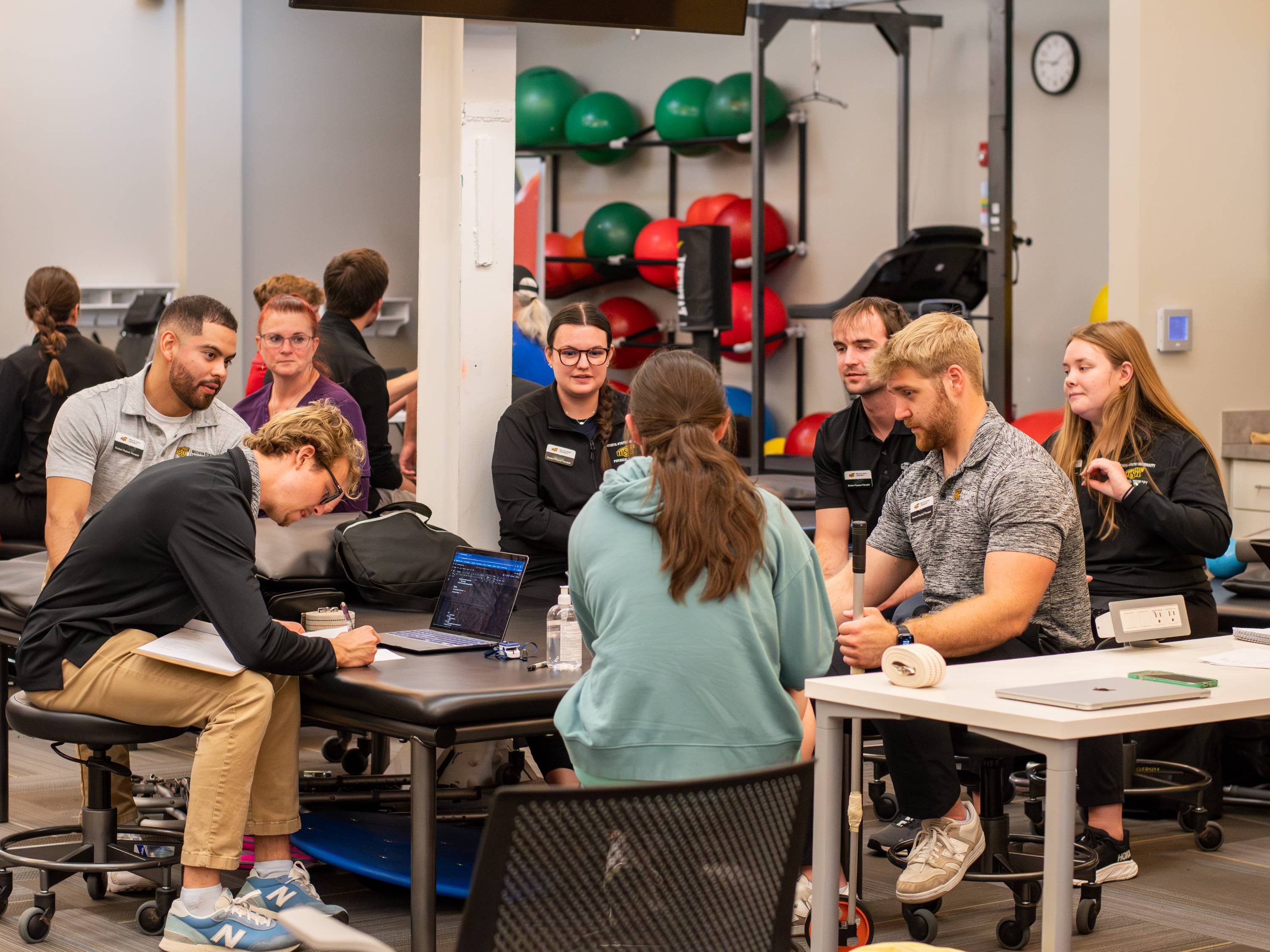 PT class demonstration