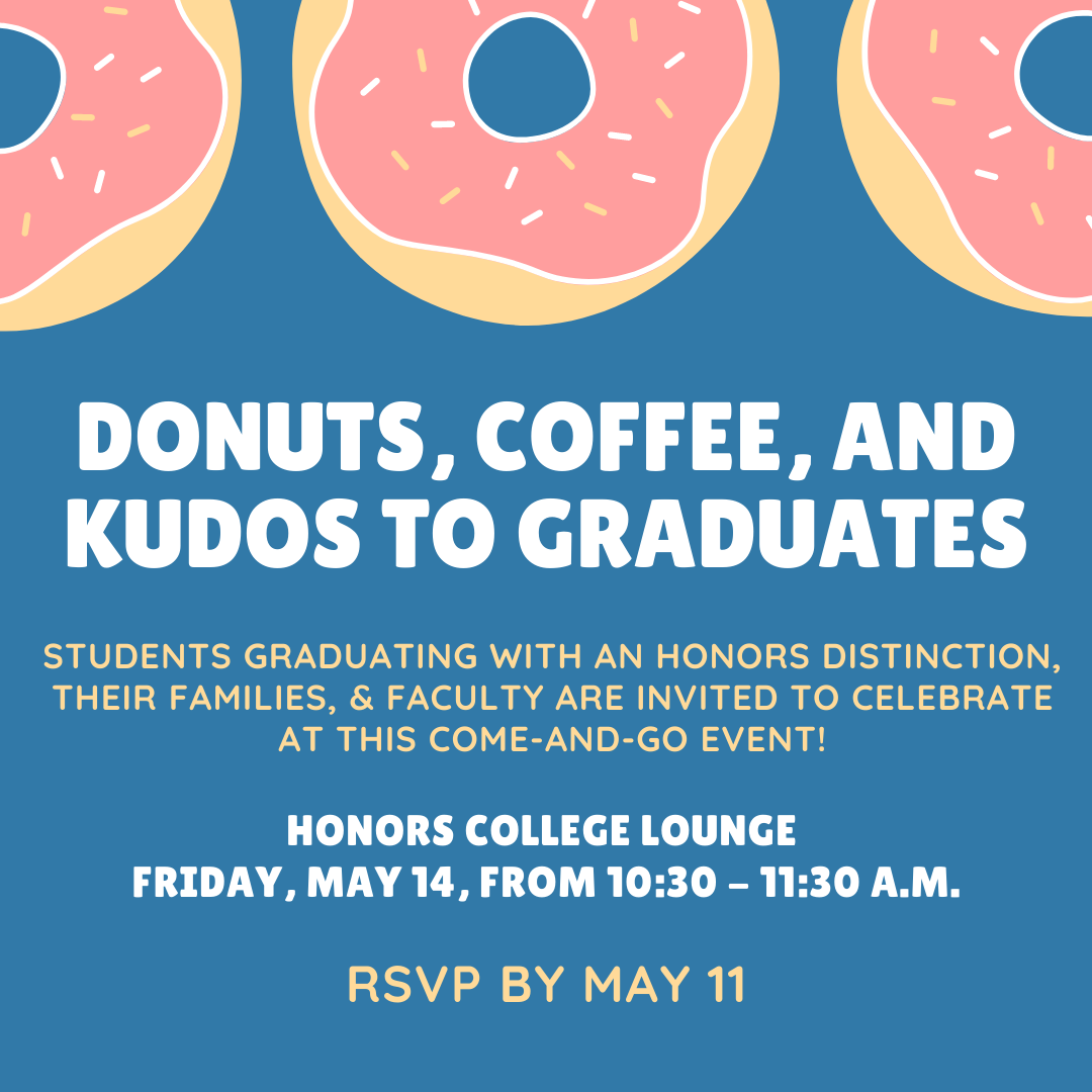 Info about Honors graduate event