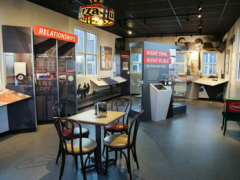 The original Pizza Hut was founded in 1958 by two Wichita State students, brothers Dan and Frank Carney.