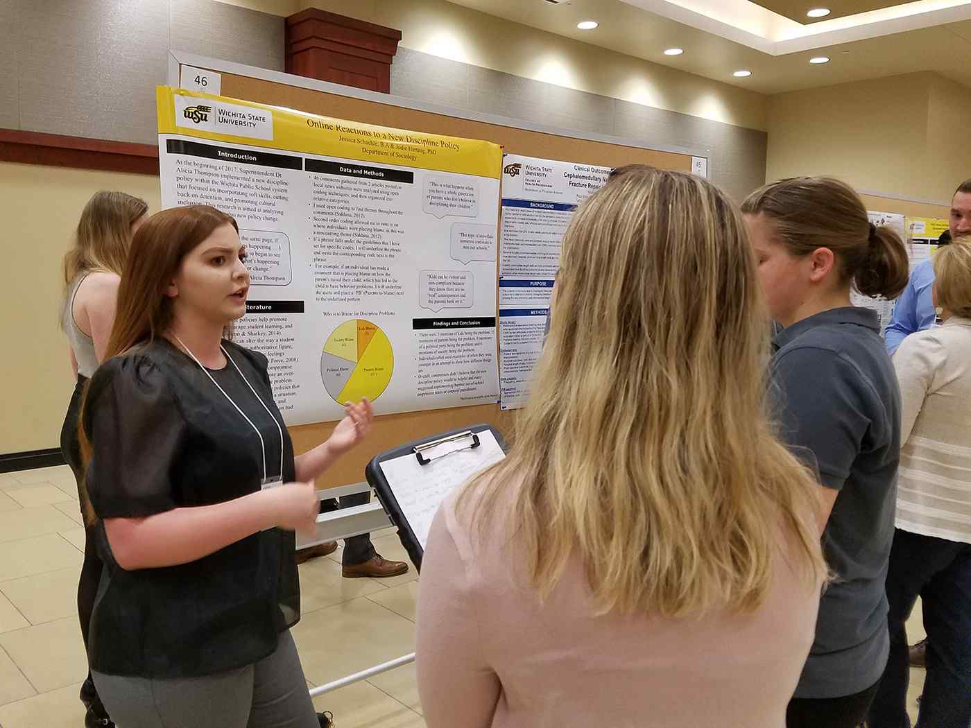 Sociology student presents at the Graduate Research Symposium (GRASP)