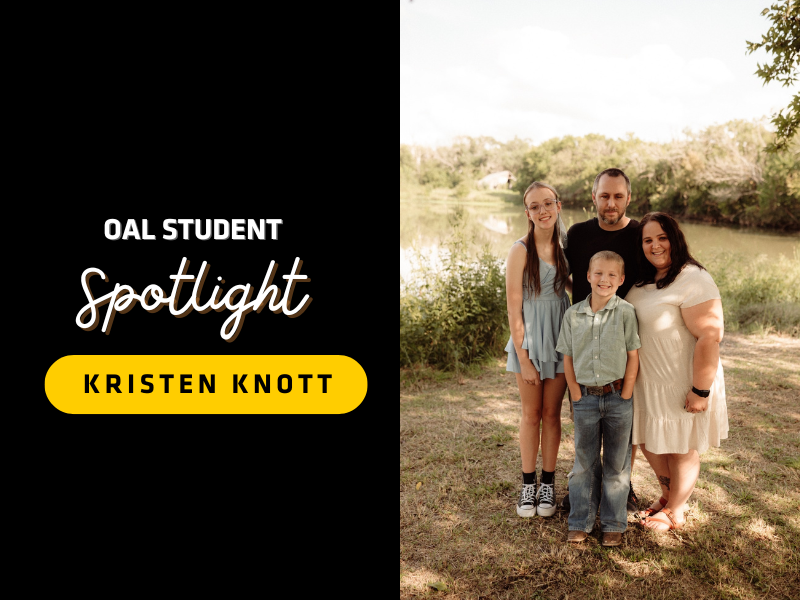 OAL Spotlight Kristen Knott