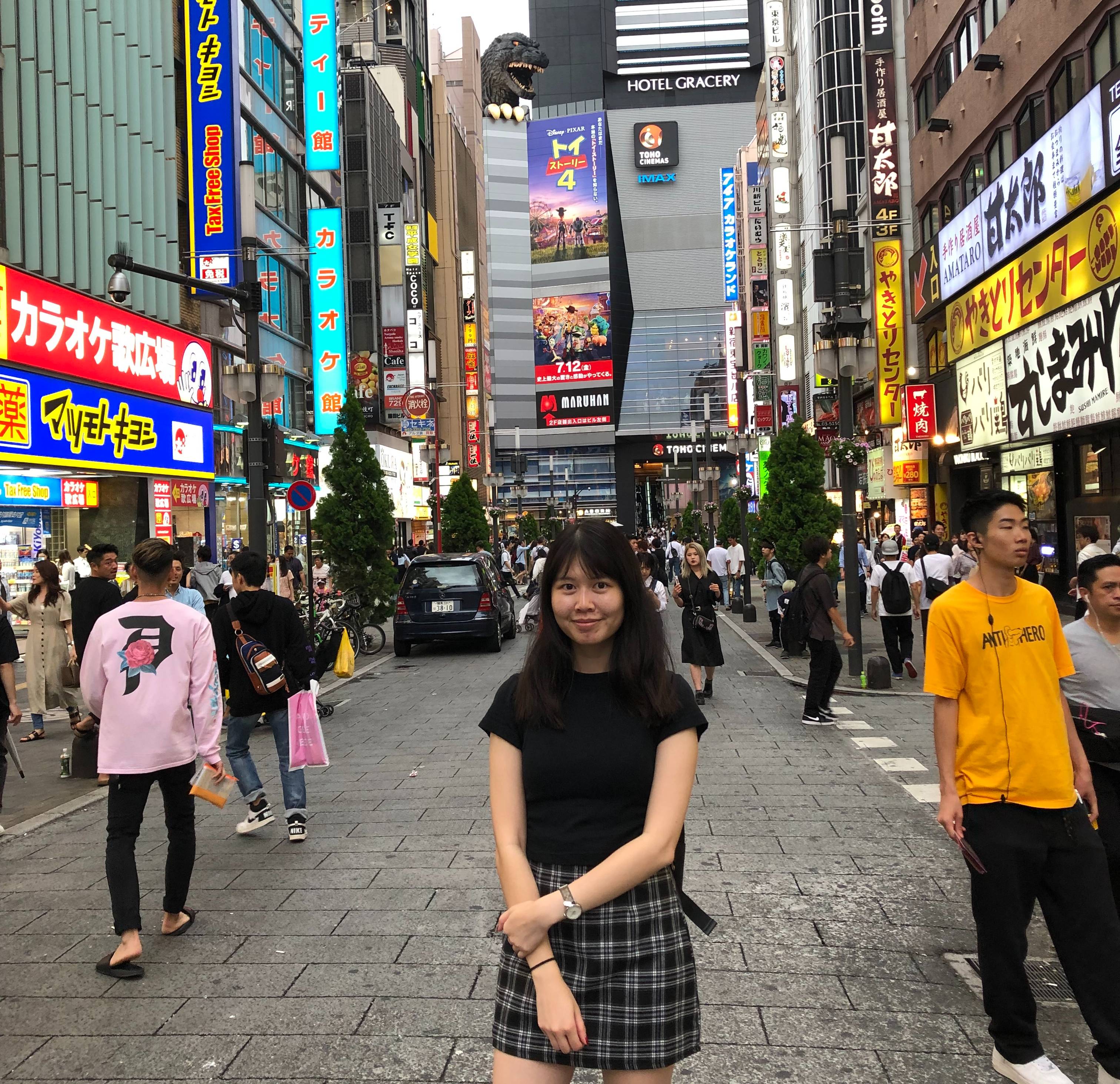 Student in Tokyo